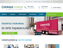 Tablet Screenshot of cankayanakliyat.com.tr